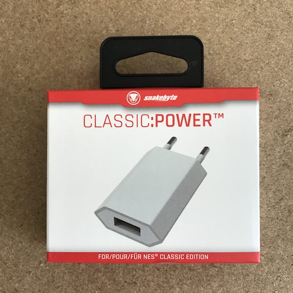 Snakebyte, Power Adapter EU for Nintendo Classic Mini NES (безплатна доставка)