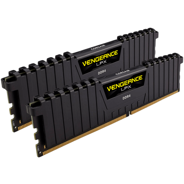 Corsair Vengeance LPX, 16GB (2 x 8GB), DDR4, 3600MHz, CL20, Ryzen Memory Kit, Black [CMK16GX4M2Z3600C20] (безплатна доставка)